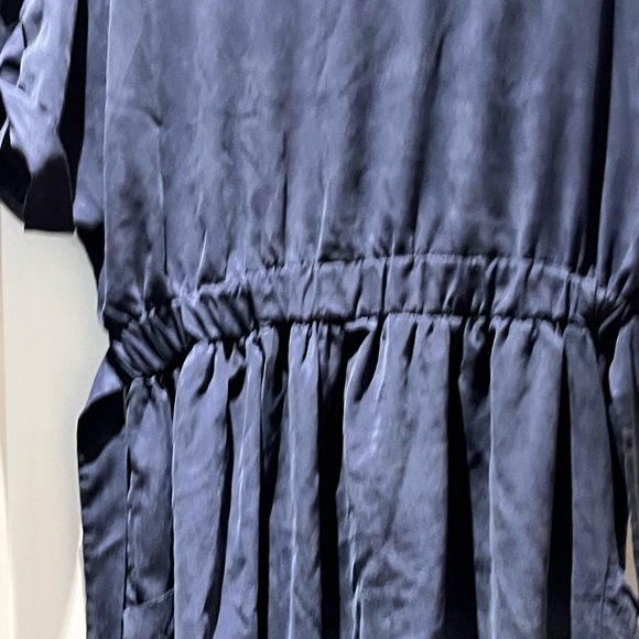 Celtic & Co. Navy Sustainable Lyocell Midi Dress - Picture 8 of 13